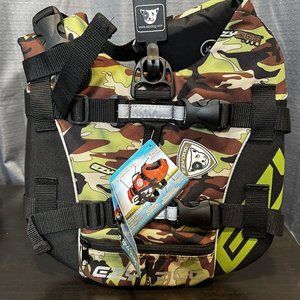 Ezydog dog floatation device NWT New XS green Camouflage Life Jacket